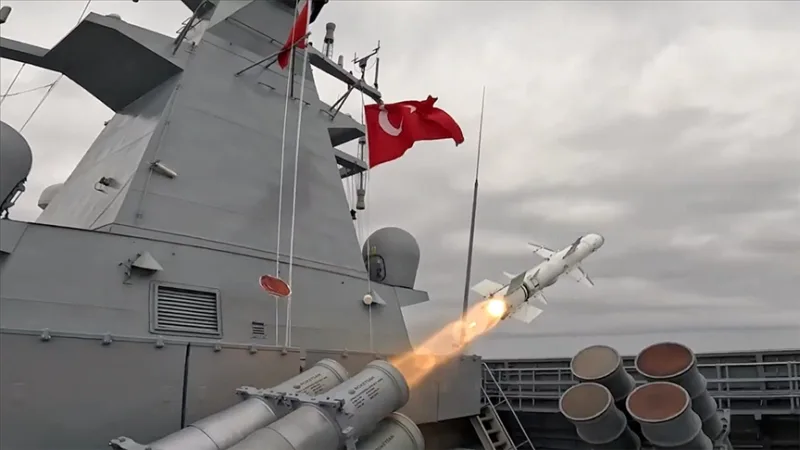 Protilodní střela ATMACA zasáhla pozemní cíl s naprostou přesností