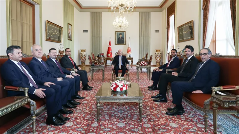 Turkijos Didžiosios Nacionalinės Asamblėjos pirmininkas Kurtulmuş priėmė Persijos įlankos bendradarbiavimo tarybos šalių ir Jordanijos ambasadorius Ankaroje