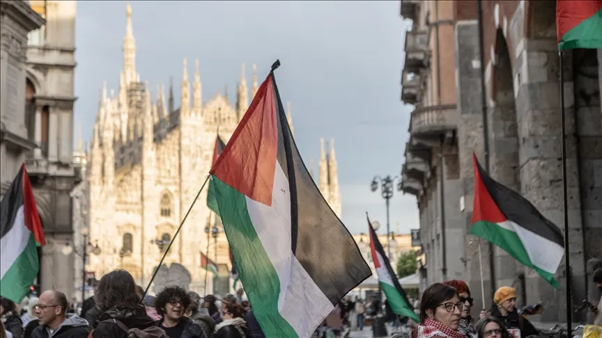 Italijoje vyko protestai prieš Izraelio „mirties bausmės įstatymą“, nukreiptą prieš palestiniečių belaisvius