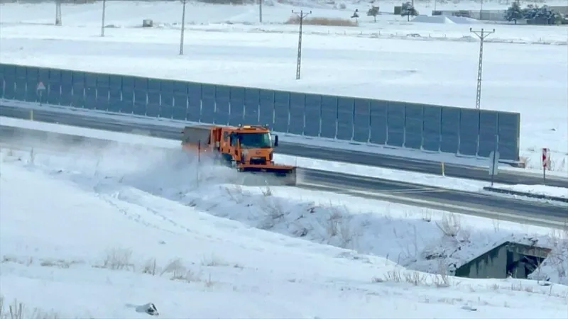 V Erzurume panovalo chladné počasie, v Ardahane, Ağrı a Karsu napadol sneh