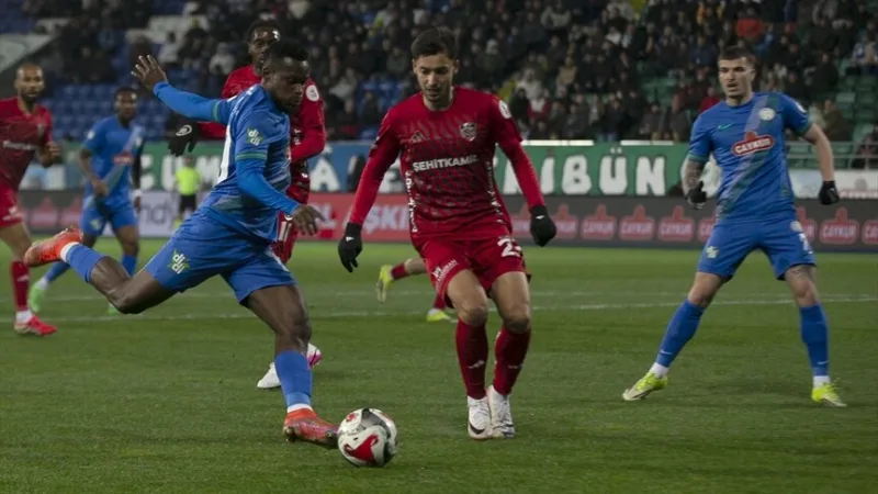 Çaykur Rizespor porazil na domácej pôde Gaziantep FK 2:1