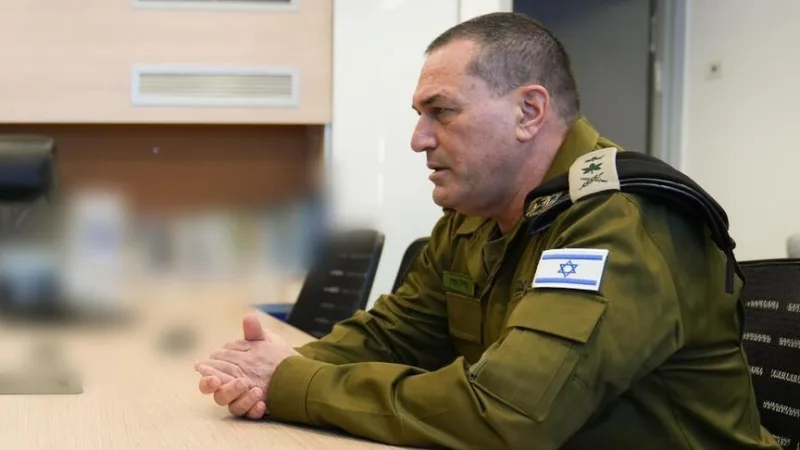 O Chefe do Estado-Maior de Israel, Zamir, afirmou que os ataques poderão prolongar-se ao longo de 2026 em todas as frentes