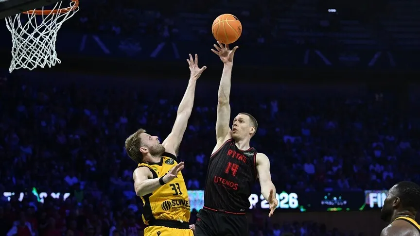 O Rytas Vilniaus sagrou-se campeão da Liga dos Campeões de Basquetebol